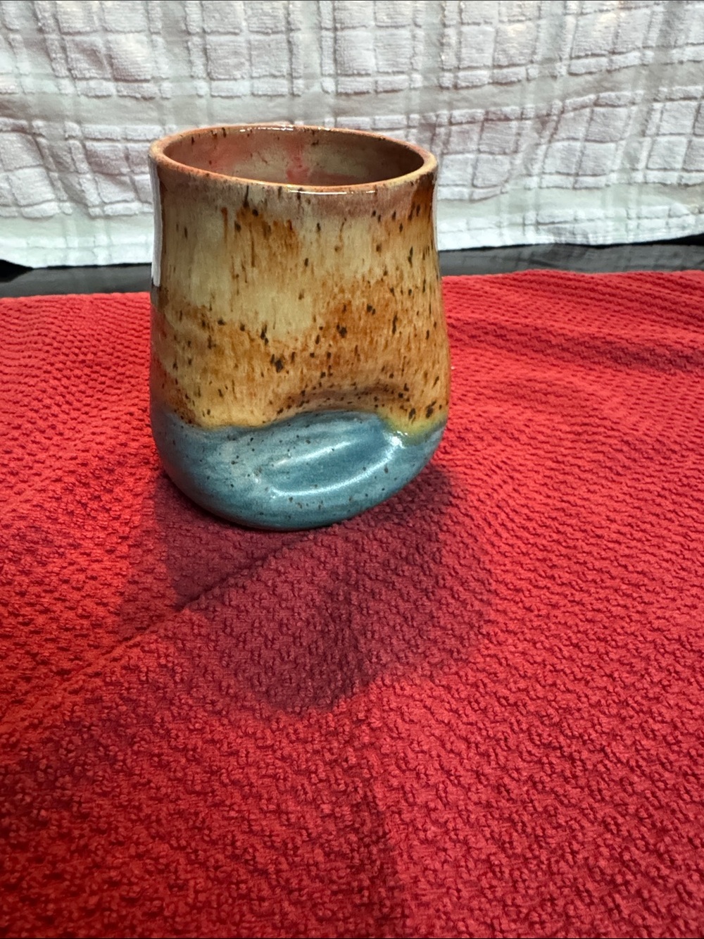 Audball Pottery Studio Appalachia Wine + Cocktail Cup 9 to 10 oz capacity - Picture 1 of 6